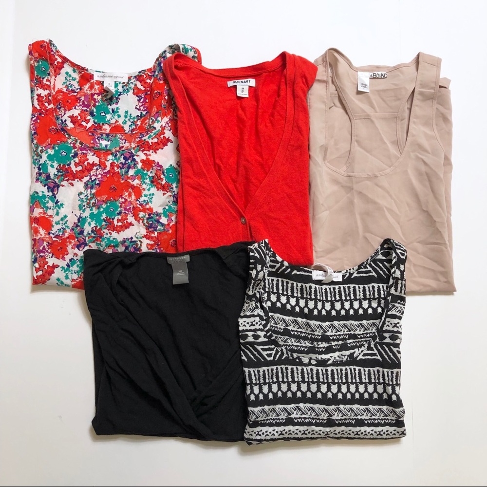 5pc career business casual blouse bundle